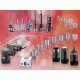 Accessories mating plugs, socket devices and thread adapters