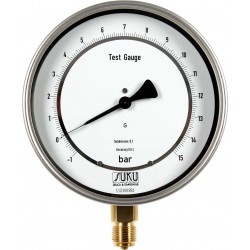 Type 8811 Precision test gauge NS160 with mirror scale, accuracy 0,6