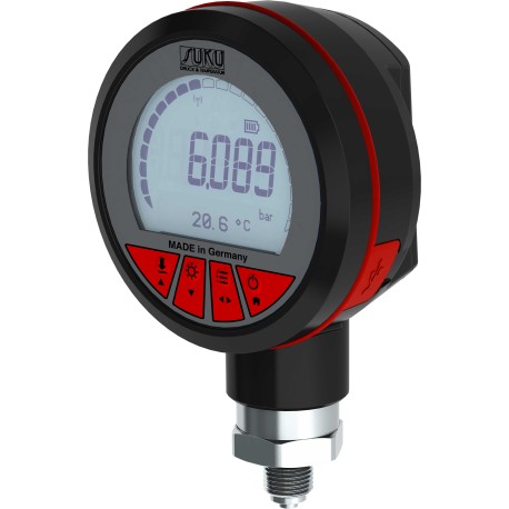 Type 3323, Digital pressure gauge NS80, bar graph display, 0,5% FS