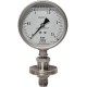 Type 6325 1007 Bourdon tube pressure gauge with diahragm seal monobloc