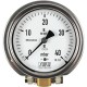 Type 5900 Differential pressure gauge with capsule element NS100 with connection for hose