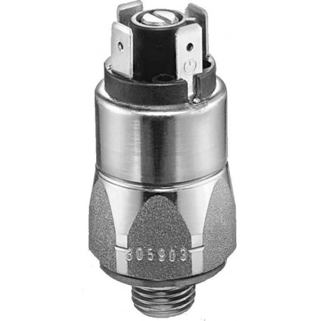 Typ 0181 SUCO-Kolbendruckschalter, Gehäuse Stahl, Wechsler, 250V