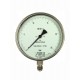 Type 8761 Precision test gauge NS160, connection bottom, all stainless steel