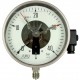Typ 4012 Kontaktmanometer NG160, Chemieausführung mit Füllung, Anschluss unten