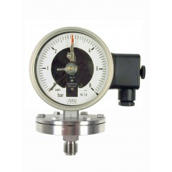 Type 4312 Contact pressure gauge NS100, chemical execution, with diaphragm