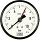 Typ 4421, Rohrfedermanometer NG80, Anschluss hinten, Stahl