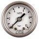 Type 6021, Bourdon tube pressure gauge NS50, all stainless steel, fillable, connection back
