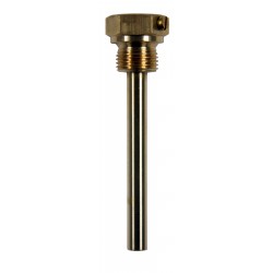 Type 988 Thermowell for thermometer type 10, brass