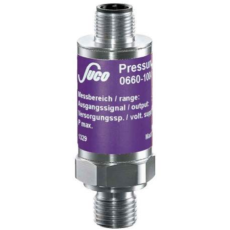 Typ 0650 SUCO-Drucktransmitter, Ausgangssignal 0...10V, Genauigkeit 0,5%