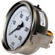 Type 4883 Bourdon tube pressure gauge NS80, case stainless steel, connection back