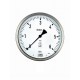Type 6089 Capsule type pressure gauge NS 160, all stainless steel, connection back
