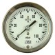 Typ 6081, Kapselfedermanometer NG63, Chemieausführung, Anschluss hinten