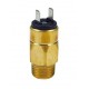 Type 0167 SUCO-Diaphragm pressure switch, body brass, max. 42 V