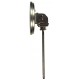 Typ B16, Bimetallthermometer, mit Bördelring, Anschluss mit Gelenk