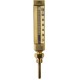 Type 21 Industrial thermometer, straight, Body 150x36 mm