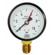 Type 4881, Pressure gauge with Bourdon tube NS80, connection bottom, steel