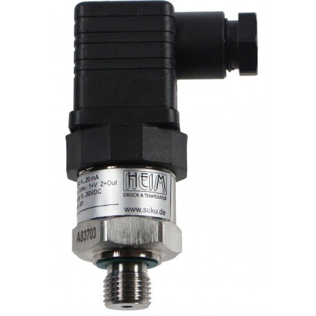 Type 3335, HEIM-Pressure transmitter 0-10 V DC with stainless steel diaphragm