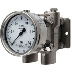 Type 5594, Differential pressure gauge NS 160 with diaphragm