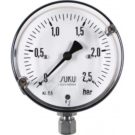 Differenzdruckmanometer mit Druckfeder und Membran