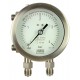 Typ 5670, Differenzdruckmanometer NG100 mit Plattenfeder, komplett Edelstahl