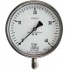 Typ 6316, Rohrfedermanometer NG160, Chemieausführung, füllfähig