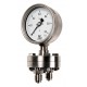 Type 5595 Differential pressure gauge NS100, all stainless steel