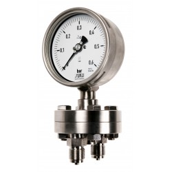 Type 5595 Differential pressure gauge NS100, all stainless steel